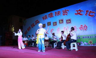 树新民风 助精准脱贫 我县举办“文化同行”大型文艺晚会